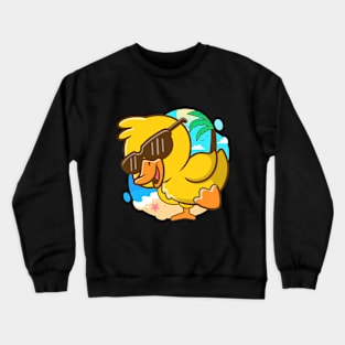 Cool duck summer Crewneck Sweatshirt